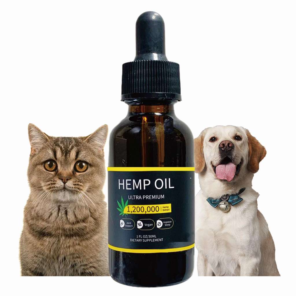 Lesofia™ PureCalm Hemp Oil for Dogs & Cats